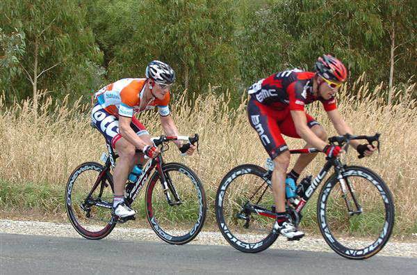 André Greipel and Martin Kohler